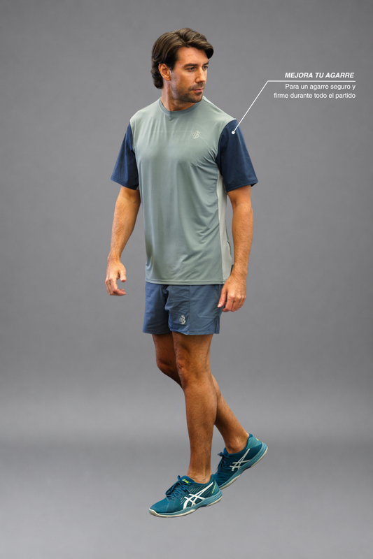 Camiseta Dryplay Clásica Azul
