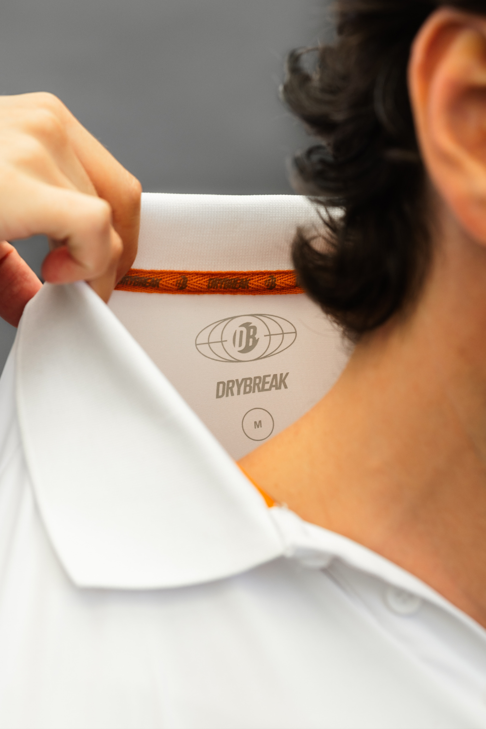 Polo Drygame Clásico Blanco