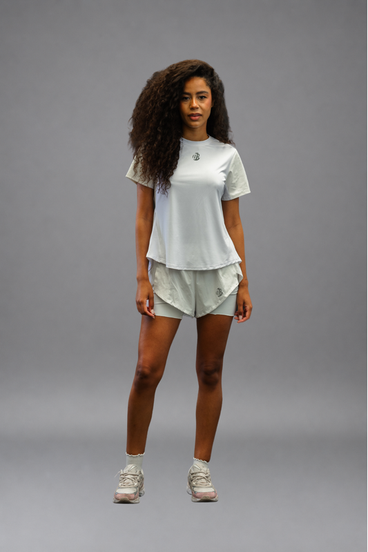 Camiseta Dryplay Clásica Mujer Blanco