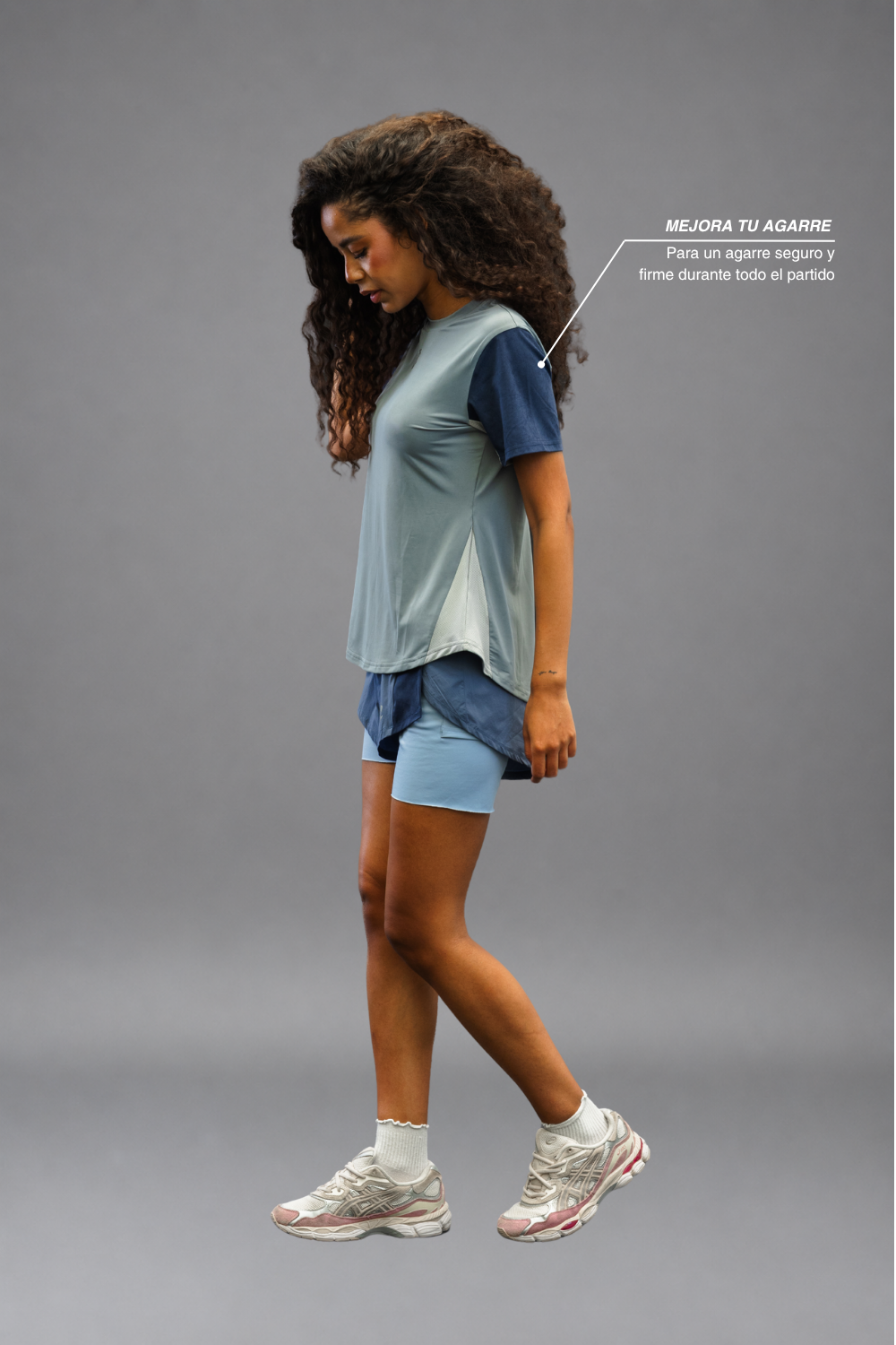 Conjunto Clásico Mujer Azul