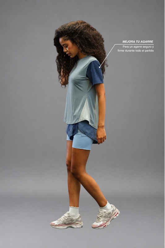 Conjunto Clásico Mujer Azul
