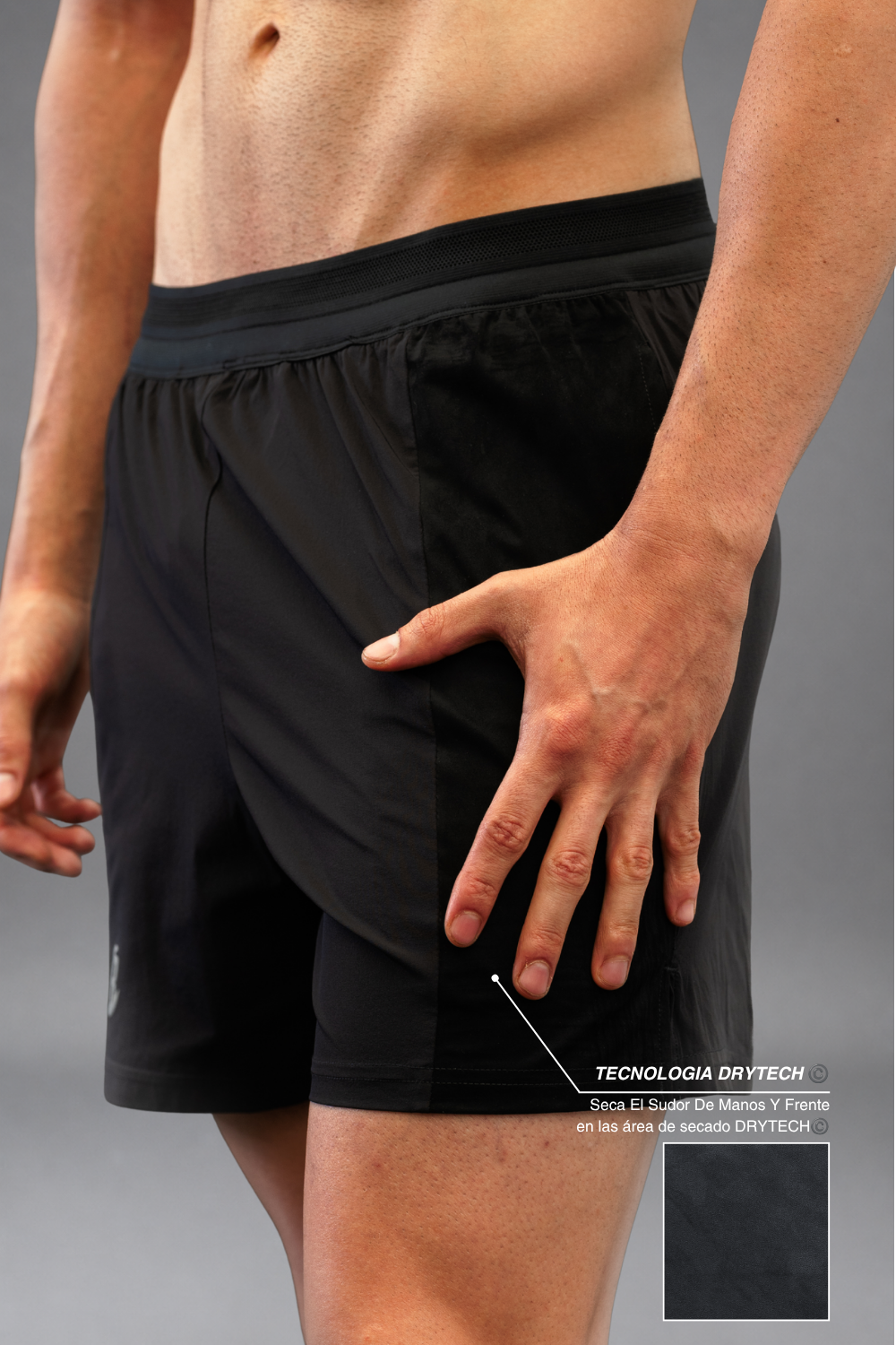 Pantalón Quickdry Clásico Zurdo Negro