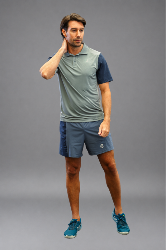 Polo Drygame Clásico Azul