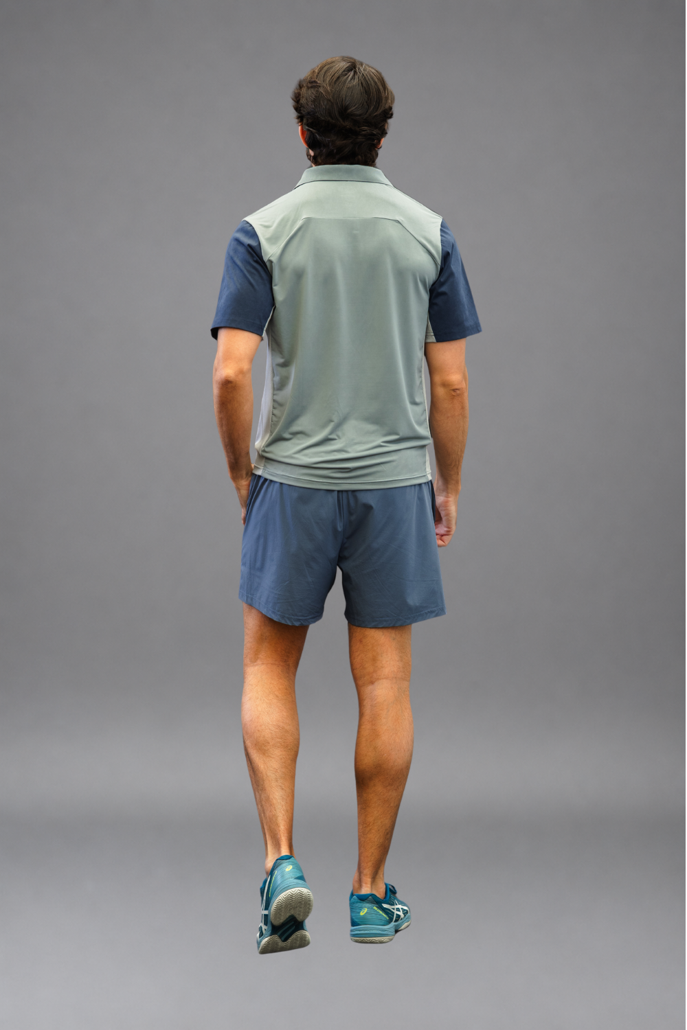 Polo Drygame Clásico Azul
